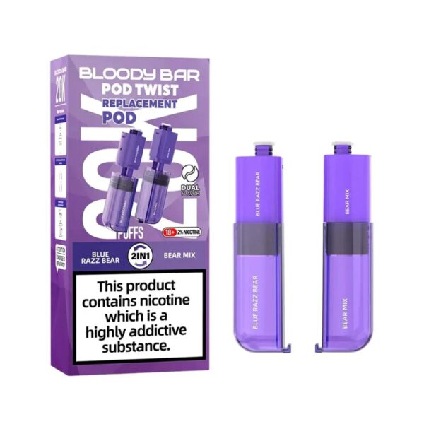 BLOODY BAR POD TWIST 20K PREFILLED PODS 20MG (2 PACK) - Image 2