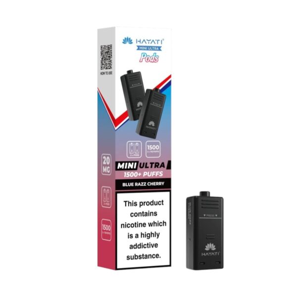 HAYATI MINI ULTRA 1500 PREFILLED PODS 20MG (2 PACK) - Image 3