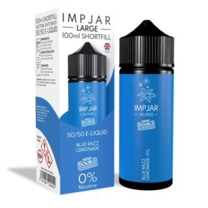 BLUE RAZZ LEMONADE 100ML E LIQUID IMP JAR LARGE