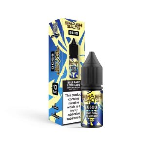 BLUE RAZZ LEMONADE 10ML NIC SALT SMASH SALTS