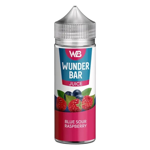 BLUE SOUR RASPBERRY 100ML E LIQUID WUNDER BAR