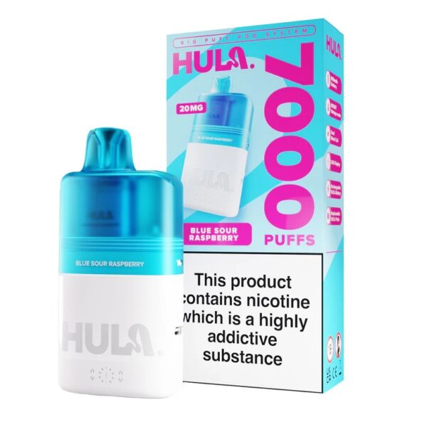 HULA 7000 PREFILLED POD VAPE KIT 20MG - Image 2