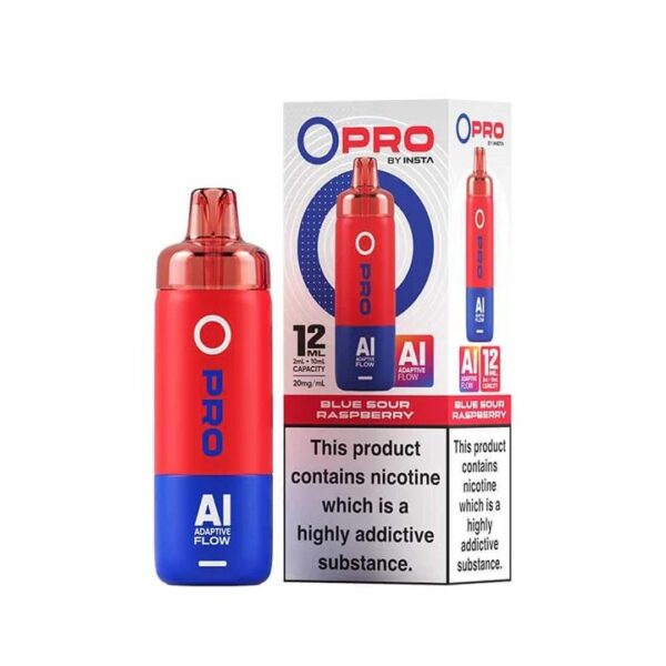 INSTA O PRO 10K PREFILLED POD VAPE KIT 20MG - Image 8
