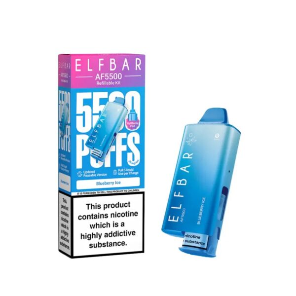 ELF BAR AF5500 PREFILLED POD VAPE KIT 20MG - Image 4