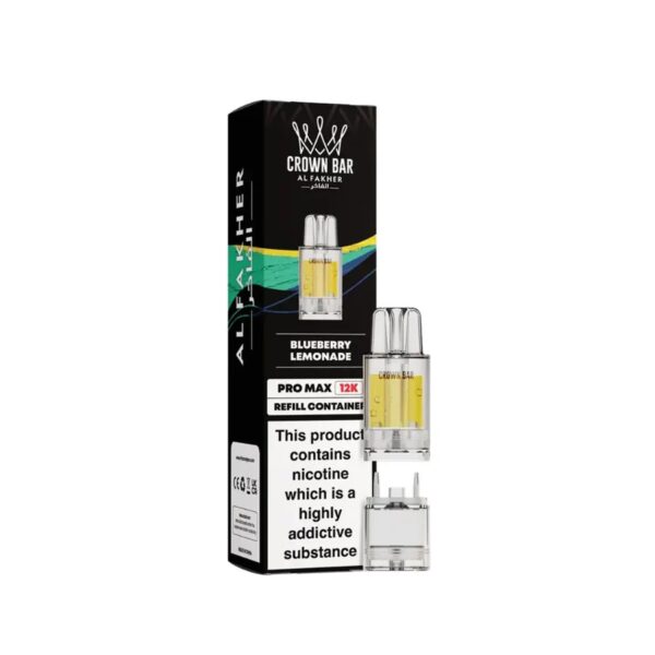 AL FAKHER CROWN BAR PRO MAX 12K PREFILLED POD 20MG - Image 34