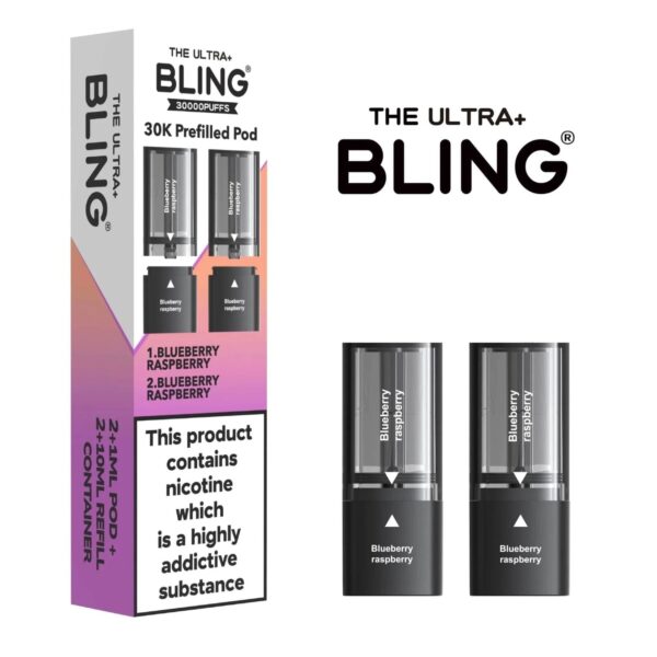 THE BLING ULTRA+ 30K PREFILLED PODS 20MG (2 PACK) - Image 8