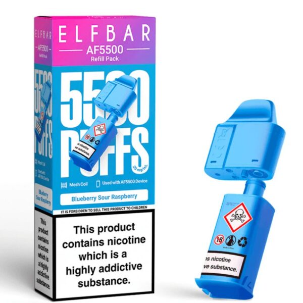 ELF BAR AF5500 PREFILLED POD 20MG - Image 4