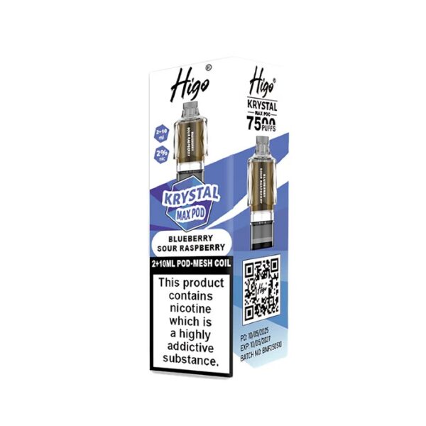 HIGO KRYSTAL MAX 7500 PREFILLED POD 20MG - Image 4