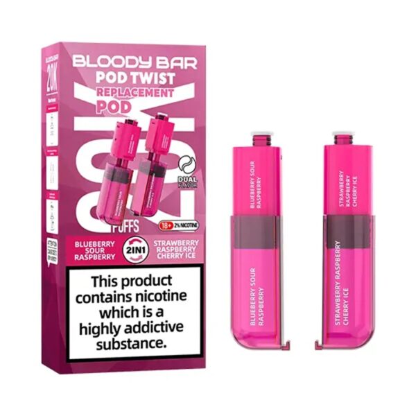 BLOODY BAR POD TWIST 20K PREFILLED PODS 20MG (2 PACK) - Image 5