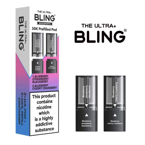 THE BLING ULTRA+ 30K PREFILLED PODS 20MG (2 PACK) - Image 10