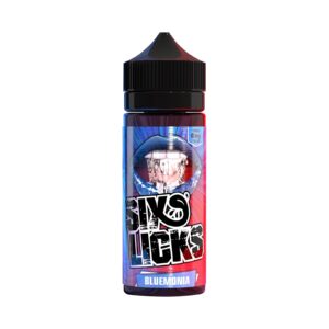 BLUEMONIA 100ML E LIQUID SIX LICKS