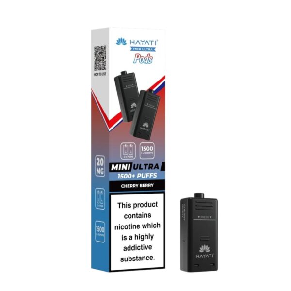 HAYATI MINI ULTRA 1500 PREFILLED PODS 20MG (2 PACK) - Image 8