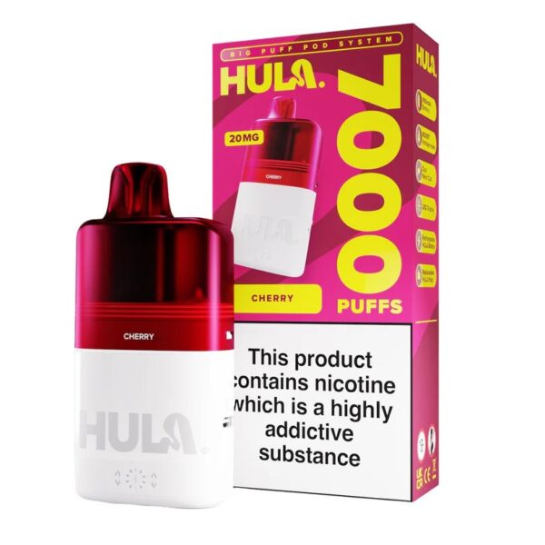 HULA 7000 PREFILLED POD VAPE KIT 20MG - Image 4