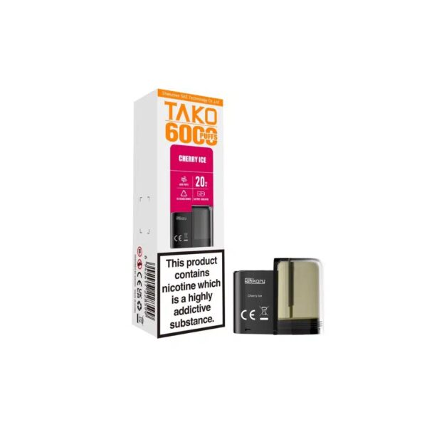 SKE SIKARY TAKO SP6000 PREFILLED POD 20MG - Image 4