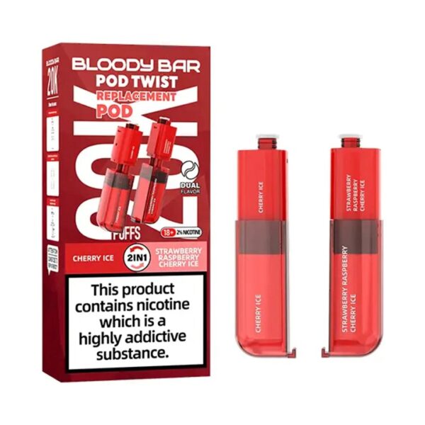 BLOODY BAR POD TWIST 20K PREFILLED PODS 20MG (2 PACK) - Image 6