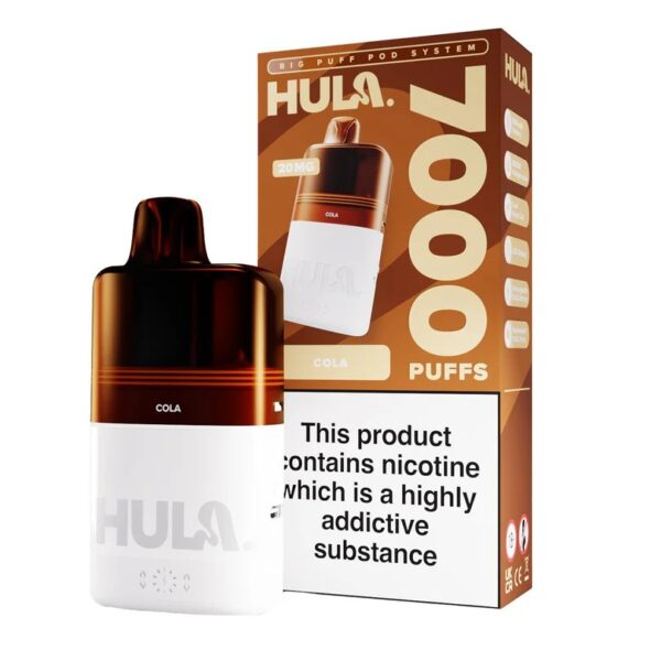 HULA 7000 PREFILLED POD VAPE KIT 20MG - Image 6