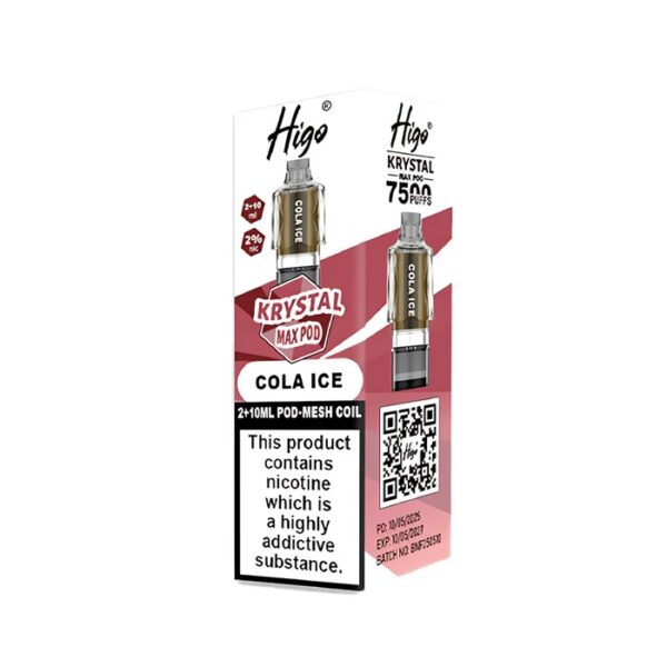 HIGO KRYSTAL MAX 7500 PREFILLED POD 20MG - Image 6
