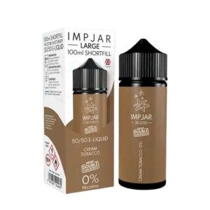 CREAM TOBACCO 100ML E LIQUID IMP JAR LARGE