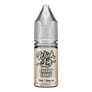 CREAMY COOKIE BAR JUICE 10ML NIC SALT WICK LIQUOR