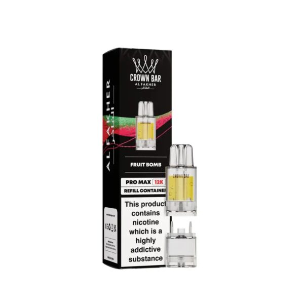 AL FAKHER CROWN BAR PRO MAX 12K PREFILLED POD 20MG - Image 5