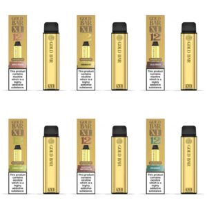 GOLD BAR XL 10K PREFILLED POD VAPE KIT 20MG