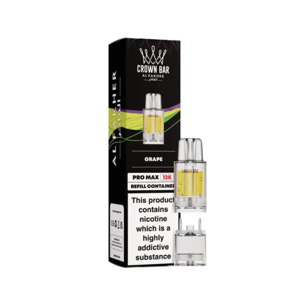 AL FAKHER CROWN BAR PRO MAX 12K PREFILLED POD 20MG - Image 7