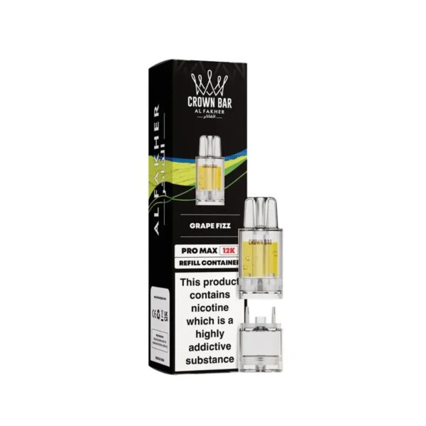 AL FAKHER CROWN BAR PRO MAX 12K PREFILLED POD 20MG - Image 8