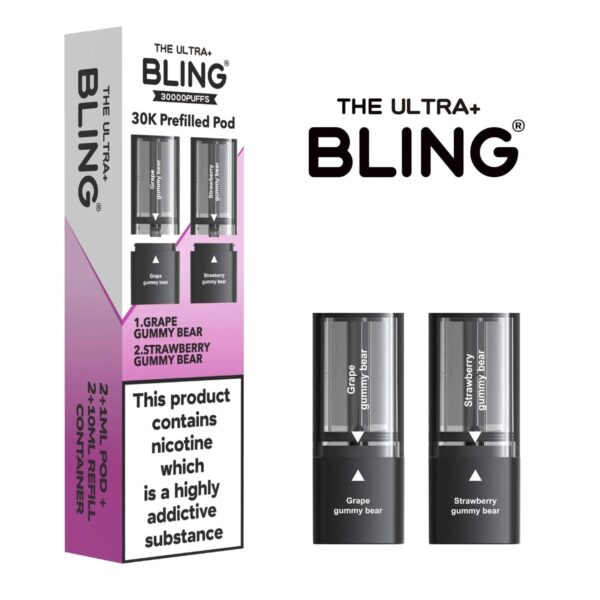THE BLING ULTRA+ 30K PREFILLED PODS 20MG (2 PACK) - Image 15
