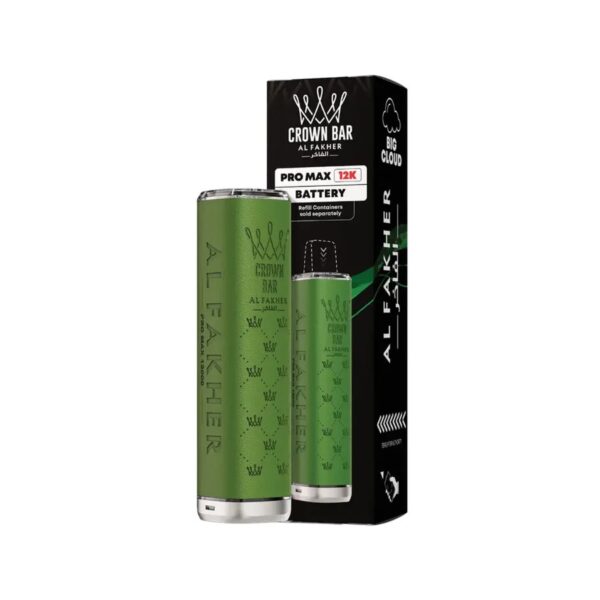 AL FAKHER CROWN BAR PRO MAX 12K BATTERY & PREFILLED REPLACEMENT POD 20MG - Image 14