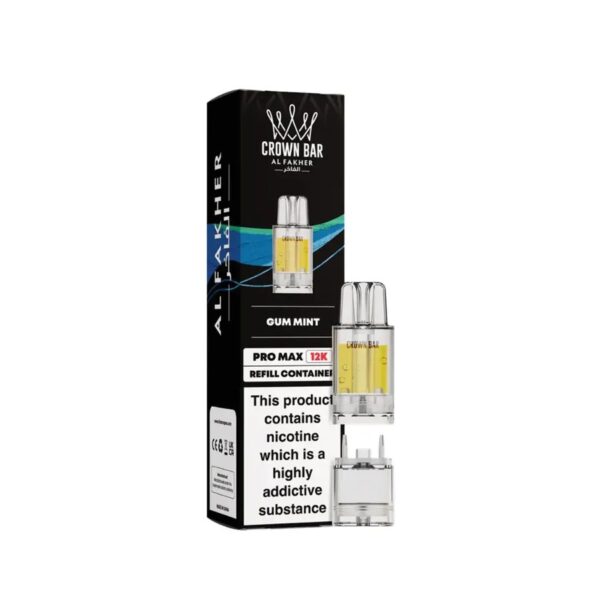 AL FAKHER CROWN BAR PRO MAX 12K PREFILLED POD 20MG - Image 9