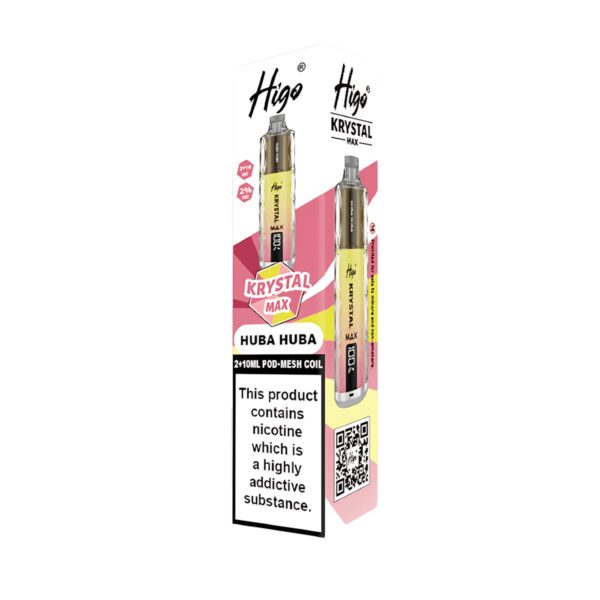 HIGO KRYSTAL MAX 7500 PREFILLED POD VAPE KIT 20MG - Image 32
