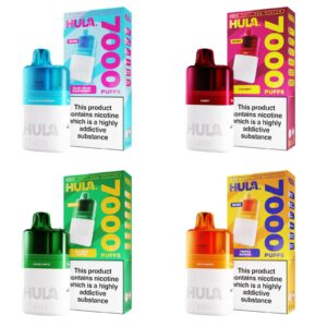 HULA 7000 PREFILLED POD VAPE KIT 20MG
