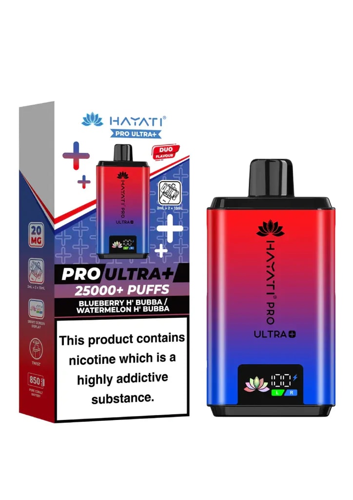 HAYATI PRO ULTRA PLUS 25000 PREFILLED POD VAPE KIT 20MG - Image 34