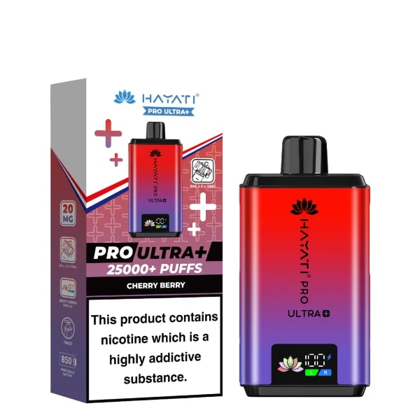 HAYATI PRO ULTRA PLUS 25000 PREFILLED POD VAPE KIT 20MG - Image 18