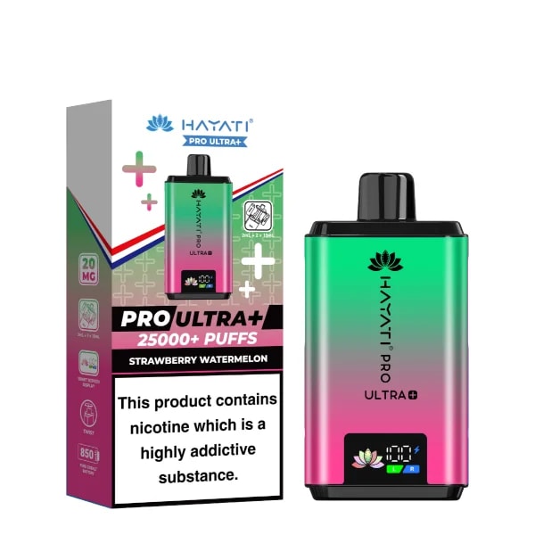 HAYATI PRO ULTRA PLUS 25000 PREFILLED POD VAPE KIT 20MG - Image 4