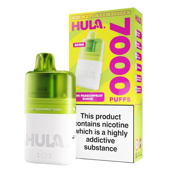 HULA 7000 PREFILLED POD VAPE KIT 20MG - Image 10
