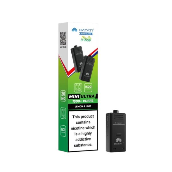 HAYATI MINI ULTRA 1500 PREFILLED PODS 20MG (2 PACK) - Image 13