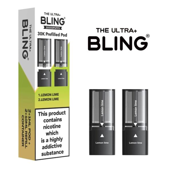 THE BLING ULTRA+ 30K PREFILLED PODS 20MG (2 PACK) - Image 16