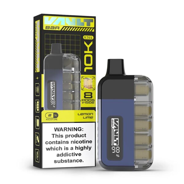 VAULT BAR 10K PREFILLED POD VAPE KIT 20MG BY TITAN - Image 4