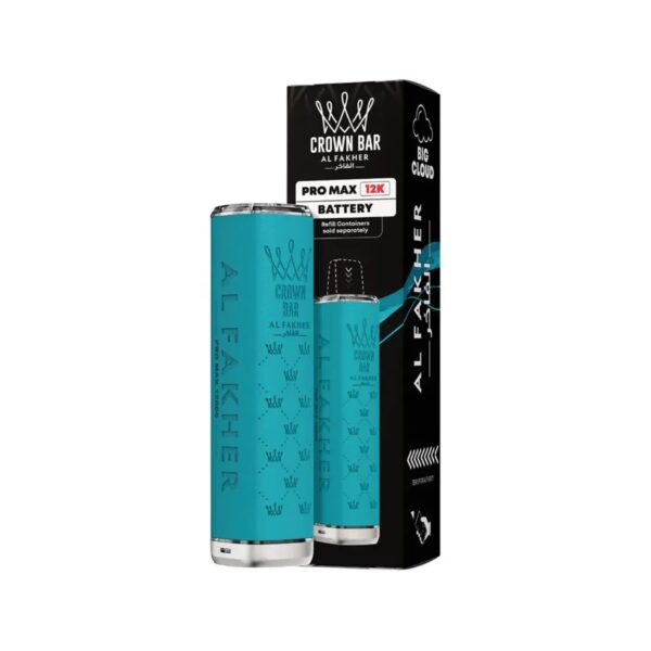 AL FAKHER CROWN BAR PRO MAX 12K BATTERY & PREFILLED REPLACEMENT POD 20MG - Image 6