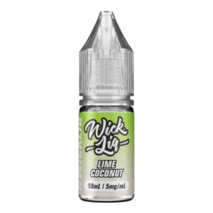 LIME COCONUT BAR JUICE 10ML NIC SALT WICK LIQUOR