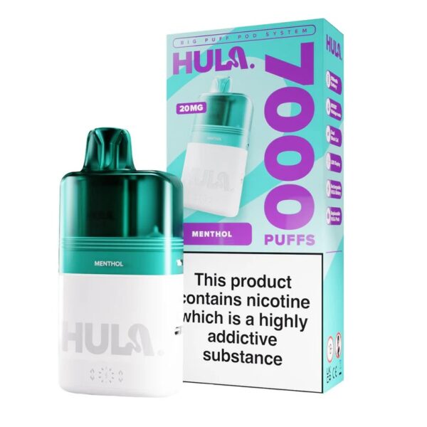 HULA 7000 PREFILLED POD VAPE KIT 20MG - Image 12