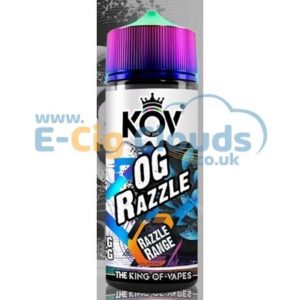 OG RAZZLE RAZZLE RANGE 100ML E LIQUID KOV EXP