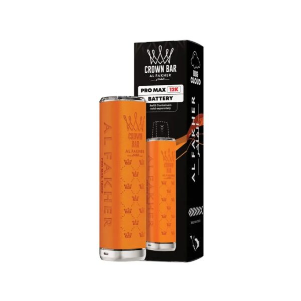 AL FAKHER CROWN BAR PRO MAX 12K BATTERY & PREFILLED REPLACEMENT POD 20MG - Image 7