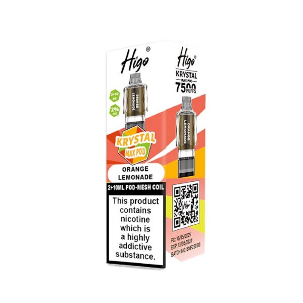 HIGO KRYSTAL MAX 7500 PREFILLED POD 20MG - Image 14