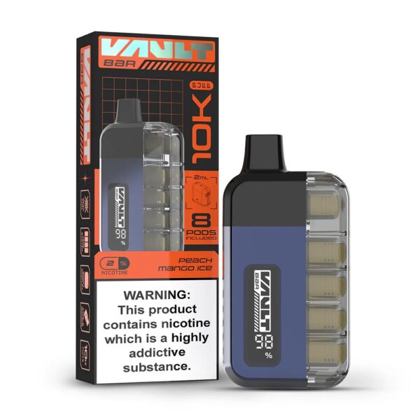 VAULT BAR 10K PREFILLED POD VAPE KIT 20MG BY TITAN - Image 6
