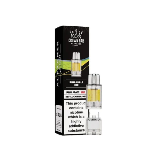 AL FAKHER CROWN BAR PRO MAX 12K PREFILLED POD 20MG - Image 14
