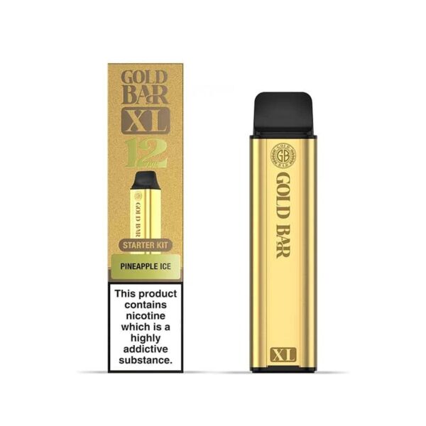 GOLD BAR XL 10K PREFILLED POD VAPE KIT 20MG - Image 26