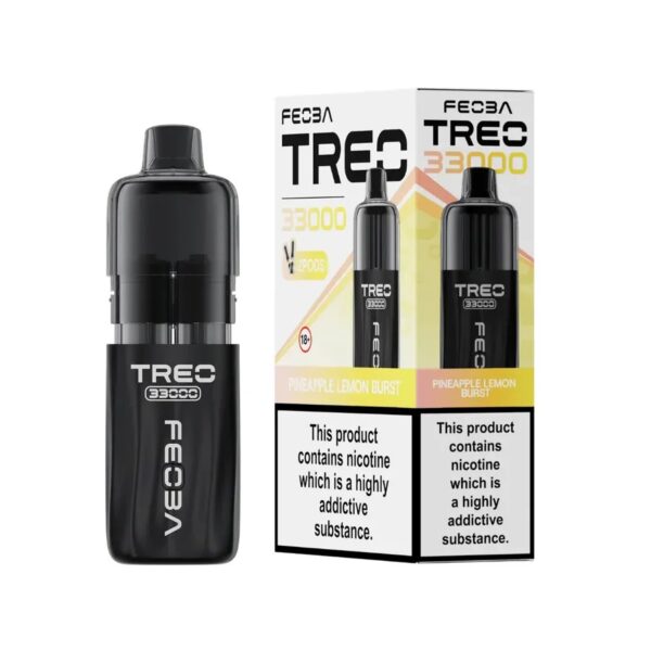 FEOBA TREO 33000 PREFILLED POD VAPE KIT 20MG - Image 2