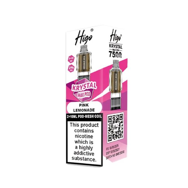 HIGO KRYSTAL MAX 7500 PREFILLED POD 20MG - Image 16